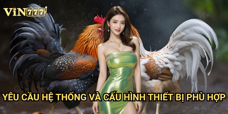 Xem đá gà trực tiếp mượt mà không giật lag Vin777 - Trải nghiệm xem hoàn hảo 2 Yêu cầu hệ thống và cấu hình thiết bị phù hợp